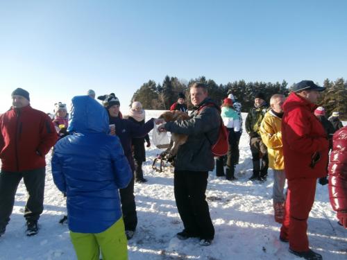 Trojkráľový výstup na Zbišov - I. ročník - 6.1.2015